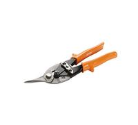 Alyco Orange - Tijeras Corta Chapa Metálica (250 mm) en Acero Cromo-Vanadio para Corte a la Derecha, Cortachapas para Láminas de PVC, Aluminio, Hojalata y Perfiles de Pladur