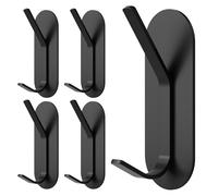 Alyvisun 5 Piezas Ganchos Adhesivos de Acero Inoxidable