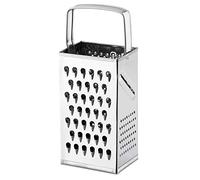 ALZA Rallador Alza Basic – 4 caras, fino/grueso/lonchas/estrella (extra fino), acero inoxidable