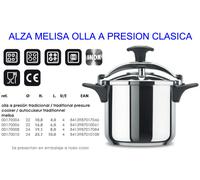 ALZA MELISA Olla Exprés Tradicional Clásica 6 Litros