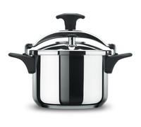 ALZA Melisa - Olla Express Tradicional Rápida, 6L, Acero Inoxidable 18/10, Cierre Progresivo, Todas Las Cocinas, Inducción, Base Sandwich