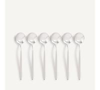 AM.PM Juego De 6 Cucharillas De Café De Acero Inoxidable, NAGI. Talla talla única. Color Inox Brillante