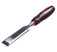 Am-Tech 1 pulgada Cincel de madera con empuñadura suave - Cr-V, E0530