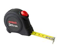 Am-Tech 3 m x 16 mm Auto bloqueo cinta métrica, P1260