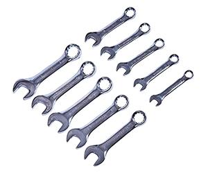 Am-tech K2001 - Rechoncha conjunto combinación de llave (10 piezas)