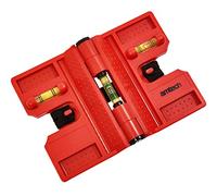 Am-Tech - P4875 ajustable Post nivel - rojo (1 pieza)