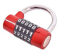 Am-Tech T1144 - Candado de combinación de 5 dígitos