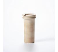 Amagogo de Cerámica Laboratorio Vaso Contenedor Vasija con Reborde Grueso para Uso Diario y Muesca de Vertido Diseño Práctico y Limpio Adecuado para Pruebas Químicas Formación, 2KG