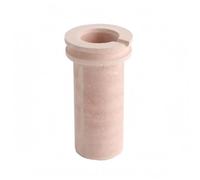 Amagogo de Cerámica Laboratorio Vaso Contenedor Vasija con Reborde Grueso para Uso Diario y Muesca de Vertido Diseño Práctico y Limpio Adecuado para Pruebas Químicas Formación, 3KG