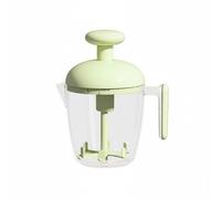 Amagogo de Huevos Manual Utensilio de Cocina para Cremas Mezclador de Diseño Semi Automático con Mango Cómodo Adecuado para Recetas Domésticas y Preparación de, Verde