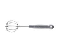 Amagogo huevos acero inoxidable, utensilio cocina manual, versátil, con medidor, práctico, globo para y mezclar, L