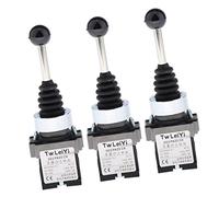 Amagogo - Interruptor de mando orientable con retorno de muelle (3 x 2 posiciones, 2NO para conductor de barcos