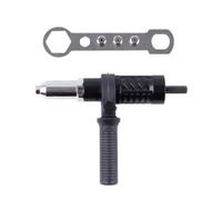 Amagogo Kit Adaptador Pistola Remache con Mango Fácil Instalación Convertidor Remachado con Boquillas Intercambiables