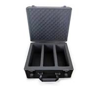 Amagogo Maletín Aluminio Reforzado Rígido, Resistente, Maletín con Compartimentos, para Viajes, Profesionales