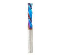 Amana Tool 46350-K CNC SC Spektra Extreme Tool Life Coated Mortise Compression Spiral 1/4 D x 1 CH 1/4 SHK 2-1/2" Long 2 Flauter Bit