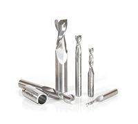 Amana Tool AMS-120 - Juego de 5 brocas de carburo macizo en espiral