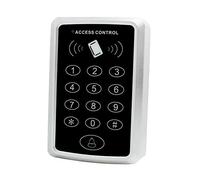 AMAO RFID Sistema de Control de Acceso Teclado Independiente Proximidad para RFID 125KHz ID Control de Acceso Teclado Lector hasta 1000 Usuarios