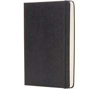 Amazon Basics Agenda y diario, 6 meses, 14 x 21 cm, tapa dura, Negro