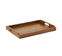Amazon Basics Bandeja para Servir de Madera, Madera de Acacia, 43,2cm x 30,5cm