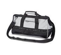 Amazon Basics Bolsa de herramientas, Negro, Gris, 40.6 cm