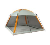Amazon Basics Carpa con Mosquitera, 3,7m x 3,7m con Cerramiento con Cremallera, Protección UPF50+, Refugio Exterior sin Insectos para Acampadas, Fiestas y Eventos, sin Suelo