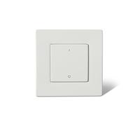 Amazon Basics Interruptor inteligente, de 2 vías, funciona con Alexa, Se necesita cable neutro, no necesita concentrador, bidireccional, 8 X 8 x 3,6 cm, Blanco, paquete de 1