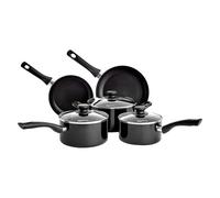 Amazon Basics Juego de 5 Utensilios de Cocina de Cerámica Antiadherente para Inducción