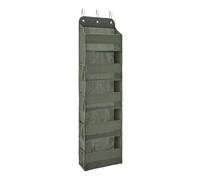 Amazon Basics Organizador para puerta con 5 niveles, grande, 38.1 x 16.5 x 139.7 cm, Gris Oscuro
