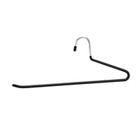 Amazon Basics Perchas para pantalones con lado abierto, Paquete de 10, Cromo