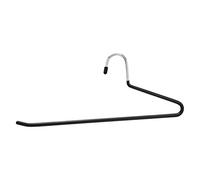 Amazon Basics Perchas para pantalones con lado abierto, Paquete de 30, Cromo