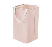 Amazon Basics Rectangular Canasto de tela, alto, cúbico, rosa apagado