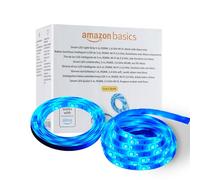 Amazon Basics Tira de luz LED inteligente de 5 m, RGBW, funciona solo con Alexa, Multicolor
