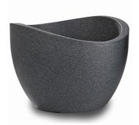 Amazon.de Pflanzenservice 010750 - Maceta (plástico), Color Gris