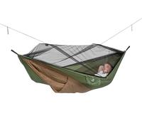 Amazonas - Hängematte Moskito-Aventure Thermo - Hamaca 2.75 x 1.4 m green / brown