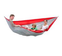 Amazonas - Leichthängematte Silk Traveller XXL - Hamaca white / red