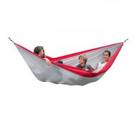 Amazonas - Leichthängematte Silk Traveller XXL - Hamaca white / red