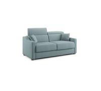 Amber sofá cama convertible con tela desmontable 171 cm (mat. 120x197) azul claro