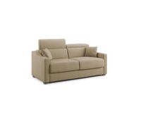 Amber sofá cama convertible con tela desmontable 171 cm (mat. 120x197) beige