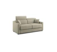 Amber sofá cama convertible con tela desmontable 171 cm (mat. 120x197) crema