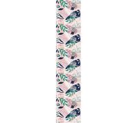 Ambiance - Adhesivo decorativo para papel pintado (300 x 60 cm), color rosa y azul marino