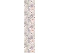 Ambiance - Adhesivo decorativo para papel pintado (300 x 60 cm), diseño de flores