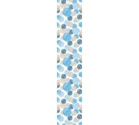 Ambiance - Adhesivo decorativo para papel pintado (no tejido, 300 x 60 cm), color azul