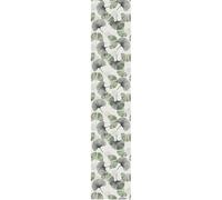 Ambiance - Adhesivo decorativo para papel pintado (no tejido, 300 x 60 cm), color gris y verde