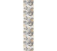 Ambiance - Adhesivo decorativo para papel pintado (no tejido, 300 x 60 cm), diseño escandinavo, color gris