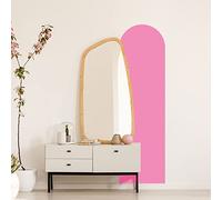 Ambiance Sticker Adhesivo de Arco de Arte Moderno y Sencillo para Sala de Estar, Papel Pintado Bohemio Grande para Decorar Dormitorio - L58 x H180 cm - Rosa