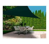 Ambiance Toldo vela triángulo 3,60 x 3,60 x 3,60 m gris oscuro