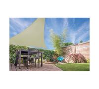 Ambiance Toldo vela triángulo 3,60 x 3,60 x 3,60 m color arena