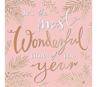 Ambiente Lunch - Servilleta, diseño con texto en inglés"The most wonderful time, papel, 33 x 33 cm, 20 unidades