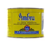 Ambra - Cera marrón para muebles y suelos, 500 ml