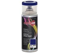 AMBRO-SOL - Pintura acrílica en spray, color Azul señales, RAL 5005, resultado profesional en múltiples superficies, exteriores e interiores, 400 ml